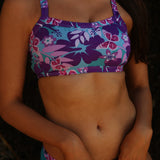 Slix Hibiscus Harmony Sports Training Bikini