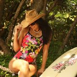 Floral Flame - SALT Sky High One Piece