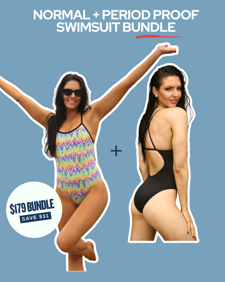 Black Period Proof & Coral Confetti Bundle