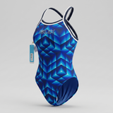 Slix  Blue Rubix Straight One Piece