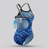 Slix  Blue Rubix Straight One Piece